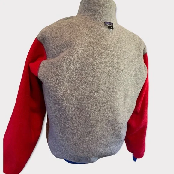 Vintage Patagonia 1990 XL Color Block Jacket Made in the USA - Picture 10 of 14